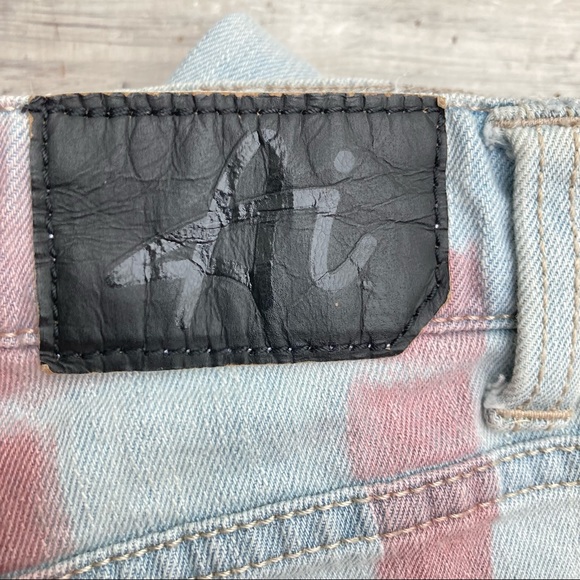 Authentic Icon AI Striped Skinny Jeans 28” - Picture 3 of 10